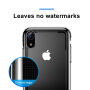 BASEUS Armor etui przezroczyste z ramką dla iPhone XR - czarne