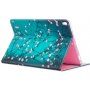 Pokrowiec z miejscem na karty dla iPad 10,2" (2019-2021) / Air 3 (2019) / Pro 10,5" - drzewa i kwiaty