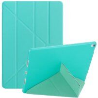 Pokrowiec ze origami stojakiem do iPad Air 3 (2019) / Pro 10,5" - turkus