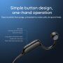JOYROOM JR-X2 sportowe słuchawki bezprzewodowe Bone Conduction dla urządzeń Apple - czarna