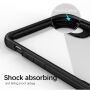 IPAKY hybrydowe etui dla iPhone XR - czarne