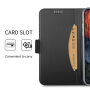 Pokrowiec flip ze stojakiem dla iPhone XS Max - czarny
