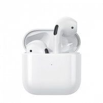 Bezprzewodowe słuchawki bluetooth WK TWS V4 dla urządzeń Apple - biała