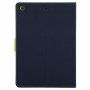 GOOSPERY pokrowiec z teksturą dla iPad Air 2 / Pro 9,7" - ciemny niebieski
