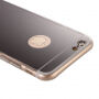 Lustrzane etui ochronne dla iPhone 6 / 6S - czarne