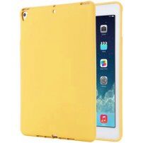 Matowa osłona silikonowa do iPad 9,7" (2017/2018) / Air 1 / 2 / Pro 9,7" - żółte