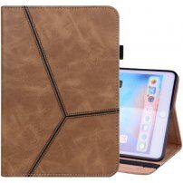 Etui ze skóry PU z podstawką i miejscem na kartę iPad 9,7" (2017/2018) / Air 1 / 2 / Pro 9,7" - brązowy