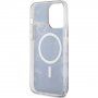 Guess Marble IML pokrowiec z MagSafe dla iPhone 14 Pro Max - czarny