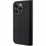 Karl Lagerfeld Saffiano Karl and Choupette NFT flip pokrowiec dla iPhone 14 Pro Max - czarne