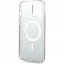 Guess 4G IML pokrowiec z MagSafe dla iPhone 13 Pro Max - brązowe