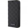 Karl Lagerfeld Saffiano Monogram flip pokrowiec dla iPhone 11 - czarne