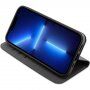 Karl Lagerfeld Saffiano Monogram flip pokrowiec dla iPhone 12 / 12 Pro - czarne