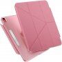 Etui UNIQ Camden ze stojakiem origami dla iPad 10,9" (2022) / 11" (2025) - różowe