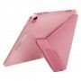 Etui UNIQ Camden ze stojakiem origami dla iPad 10,9" (2022) / 11" (2025) - różowe
