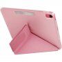 Etui UNIQ Camden ze stojakiem origami dla iPad 10,9" (2022) / 11" (2025) - różowe