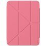 Etui UNIQ Camden ze stojakiem origami dla iPad 10,9" (2022) / 11" (2025) - różowe