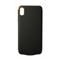 Etui ochronne z baterią dla iPhone XS Max - 6000 mAh - czarno-złote