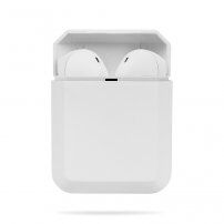 Bezprzewodowe słuchawki bluetooth InPods 2 z etui ładującym dla urządzeń Apple - biała