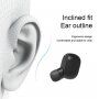 Bezprzewodowe słuchawki bluetooth TWS-M1 z etui ładującym dla urządzeń Apple - różowa