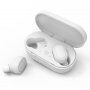 Bezprzewodowe słuchawki bluetooth TWS-M1 z etui ładującym dla urządzeń Apple - biała