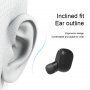 Bezprzewodowe słuchawki bluetooth TWS-M1 z etui ładującym dla urządzeń Apple - biała