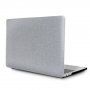 Błyszczące etui z czarną częścią dolną do MacBook Pro 13" (A1425 / A1502) - srebrny