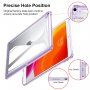Przezroczysty pokrowiec dla iPad Air 3 (2019) / Pro 10,5" - różowy