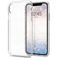 Spigen Liquid Crystal Glitter etui do Apple iPhone XR - przezroczyste