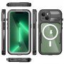 Wodoodporne, wstrząsoodporne etui RedPepper z MagSafe dla iPhone 14 Plus - czarne