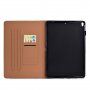 Etui z przegródką na karty dla iPad 10,2" (2019-2021) / Air 3 (2019) / Pro 10,5" - brązowy