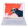 Etui z klawiaturą i miejscem na Apple Pencil do iPad 10,2" (2019-2021) / Air 3 (2019) / Pro 10,5" - jasnoróżowy