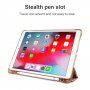 Etui ze stojakiem origami i miejscem na Apple Pencil do iPad 10,2" (2019-2021) / Air 3 (2019) / Pro 10,5" - ciemnoniebieski