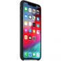 Oryginalny Apple pokrowiec skórzany do iPhone XS Max - czarny