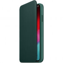 Oryginalny Apple Folio pokrowiec skórzany do iPhone XS Max - sosnowo-zielony