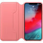 Oryginalny Apple Folio pokrowiec skórzany do iPhone XS Max - piwoniowo-różowy