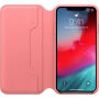 Oryginalny Apple Folio pokrowiec skórzany do iPhone XS Max - piwoniowo-różowy