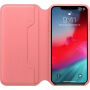 Oryginalny Apple Folio pokrowiec skórzany do iPhone XS Max - piwoniowo-różowy
