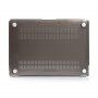 Błyszczące przezroczyste etui do MacBook Air 13" (A1237 / A1304 / A1369 / A1466) - szary