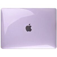 Błyszczące przezroczyste etui do MacBook Pro 13" (A2251 / A2289 / A2338) - fioletowy