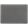 Błyszczące etui z czarną częścią dolną do MacBook Pro 13" (A1425 / A1502) - szary