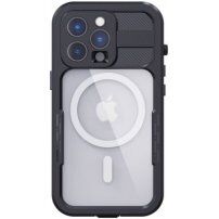 Wodoodporne, wstrząsoodporne etui RedPepper z MagSafe dla iPhone 14 Pro Max - czarne