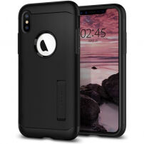 Spigen Slim Armor etui do iPhone XS Max - czarne