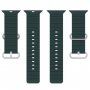 Silikonowy pasek oceaniczny dla Apple Watch Ultra 49mm / 46mm / 45mm / 44mm / 42mm - naftowy