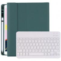 Etui z klawiaturą i miejscem na Apple Pencil dla iPad 9,7" (2017/2018) / Air 1 / 2 / Pro 9,7" - naftowy