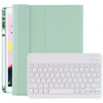 Etui z klawiaturą i miejscem na Apple Pencil do iPad 10,2" (2019-2021) / Air 3 (2019) / Pro 10,5" - zielony