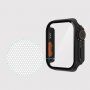 Obudowa w stylu Ultra z hartowanym szkłem dla Apple Watch 41mm - czarne