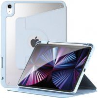 Obrotowa obudowa 360° z miejscem na Apple Pencil dla iPada 10,9" (2022) - niebieskie