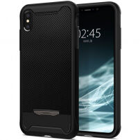 Spigen Hybrid NX etui do iPhone XS / X - czarne