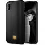Spigen La Manon Classy etui do Apple iPhone XS / X - czarne