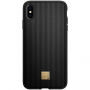 Spigen La Manon Classy etui do Apple iPhone XS / X - czarne
